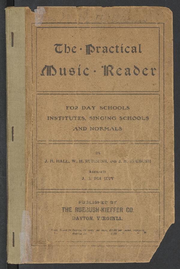 First page of The Practical Music Reader