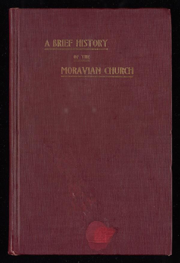 First page of Funeral Chorals of the Unitas Fratrum or Moravian Church