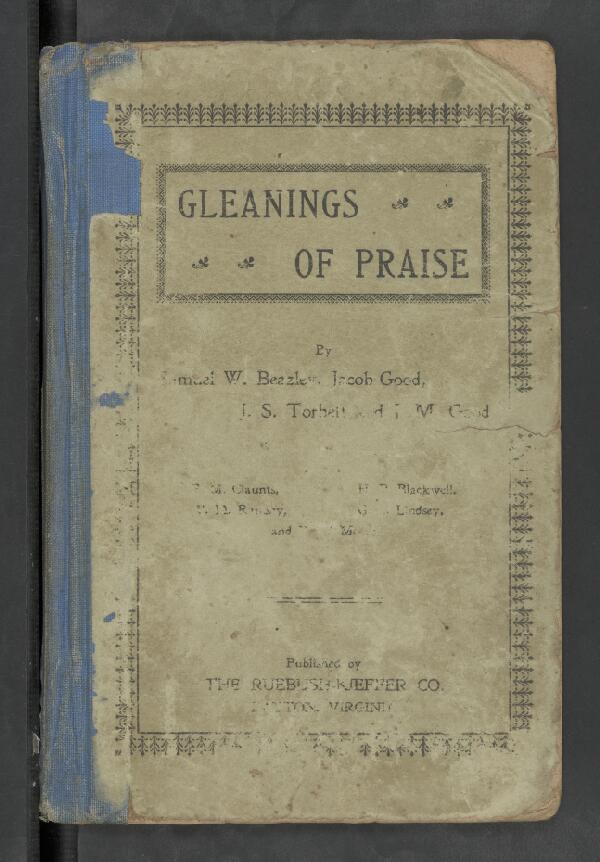 First page of Gleanings of Praise