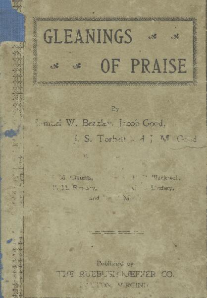 First page of Gleanings of Praise