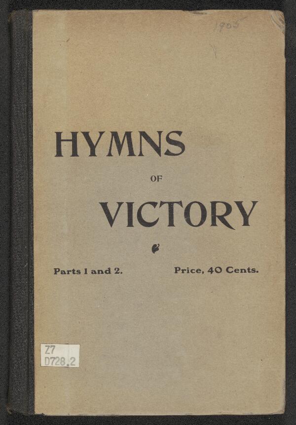 First page of Hymns of Victory