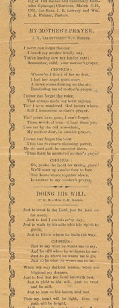 My Mother's Prayer