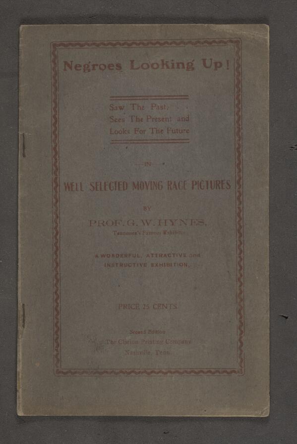 First page of Negroes Looking Up!