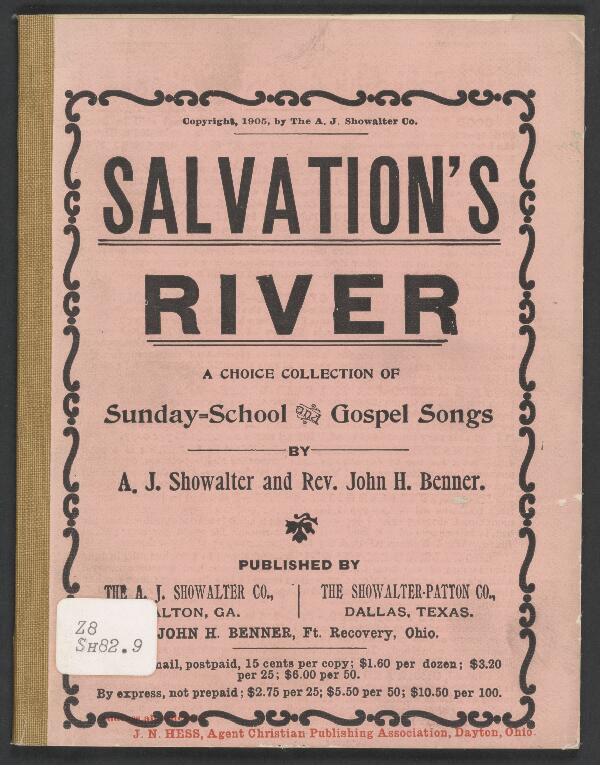 First page of Salvation's River