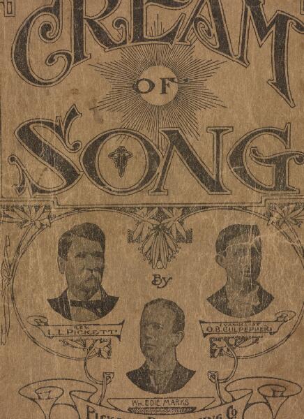 First page of Cream of Song