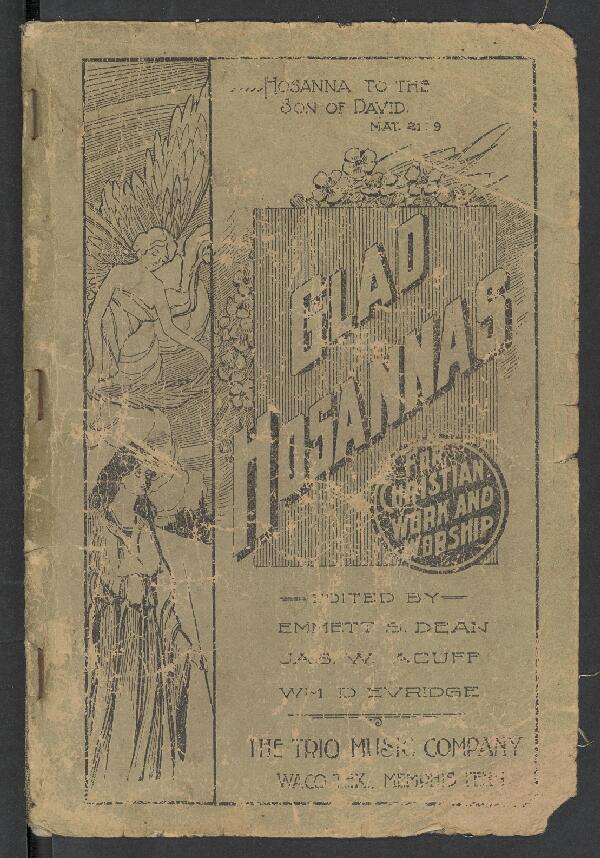 First page of Glad Hosannas