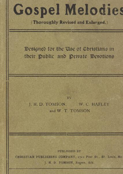 First page of Gospel Melodies