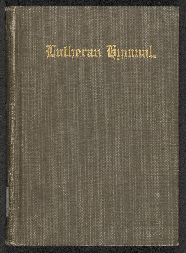 First page of Hymnal for Evangelical Lutheran Missions