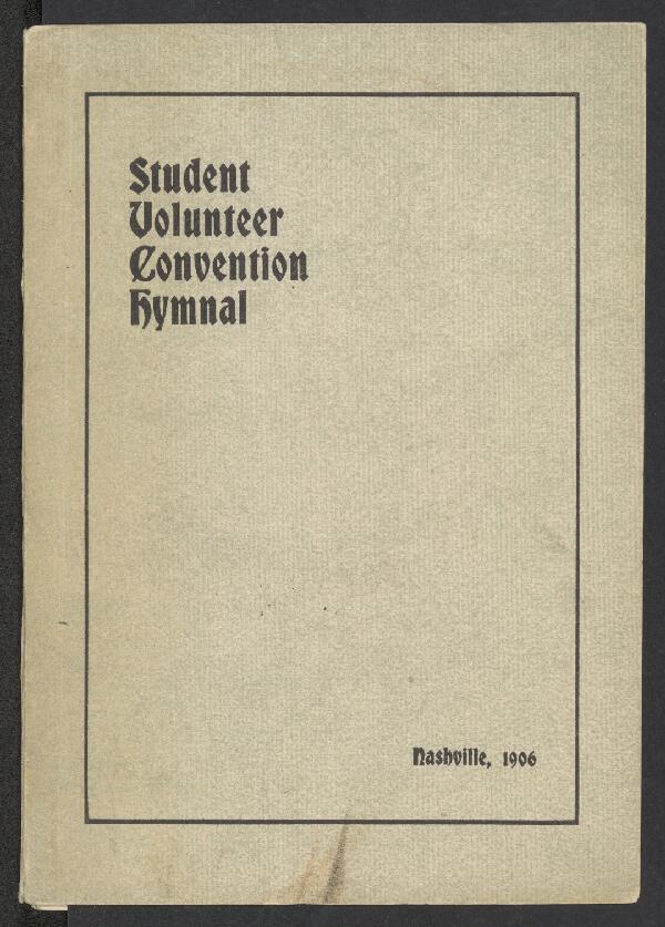 First page of Hymnal