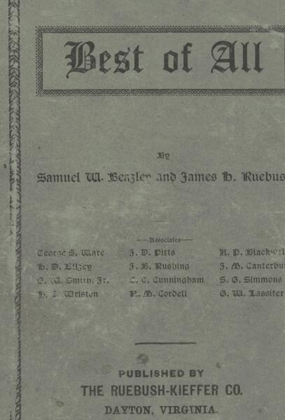 First page of Best of All