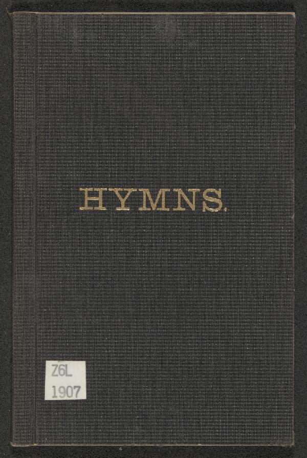 First page of Hymns of the Evangelical Lutheran Church