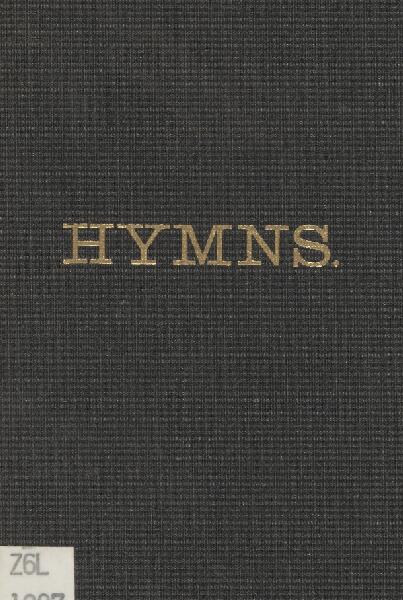 First page of Hymns of the Evangelical Lutheran Church
