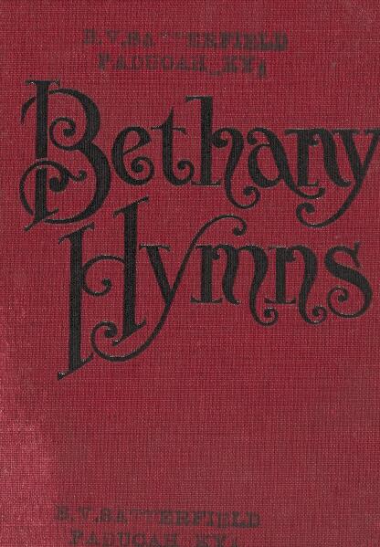First page of Bethany Hymns
