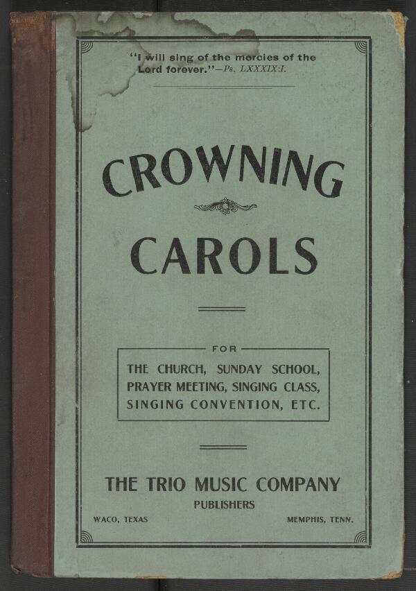 First page of Crowning Carols
