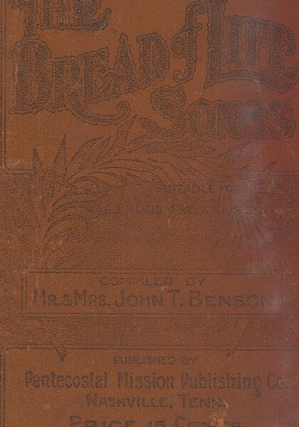 First page of The Bread of Life Songs