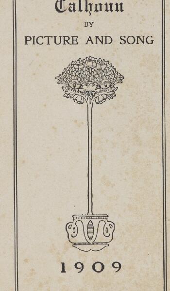 First page of Calhoun by Picture and Song