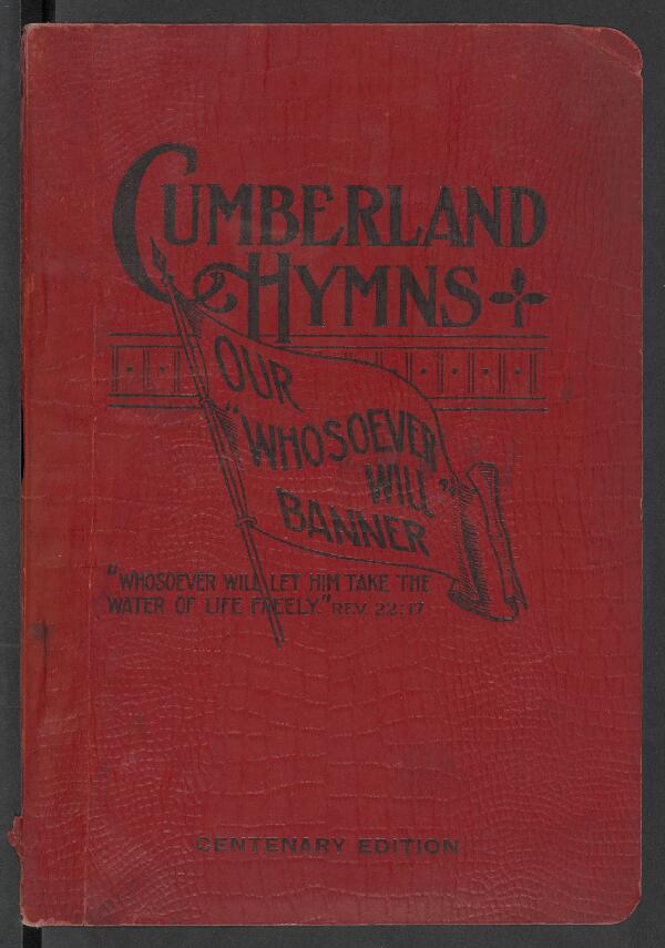 First page of Cumberland Hymns