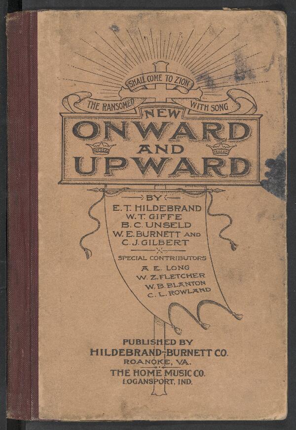 First page of New Onward and Upward
