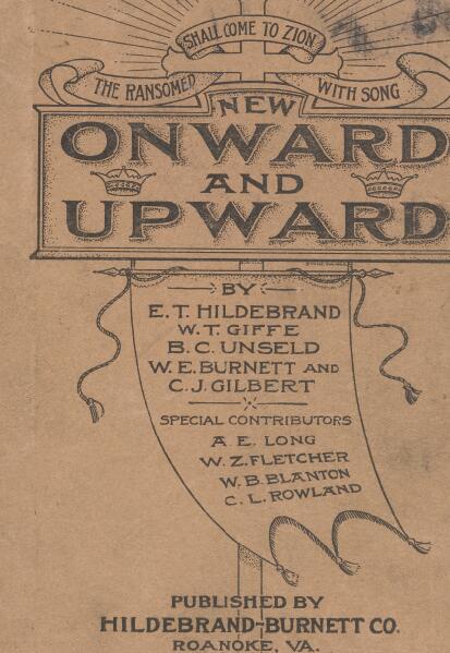 First page of New Onward and Upward