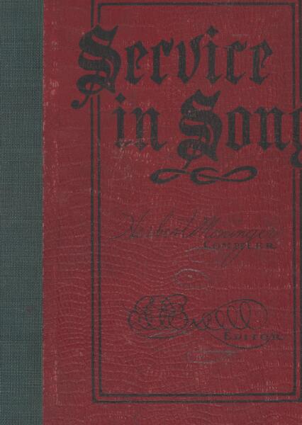 First page of Service in Song