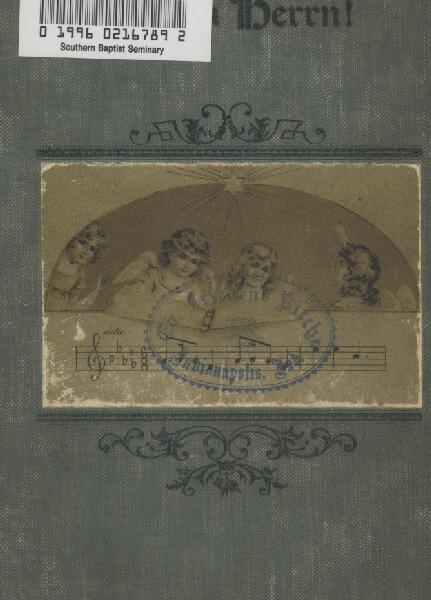 First page of Singet dem Herrn