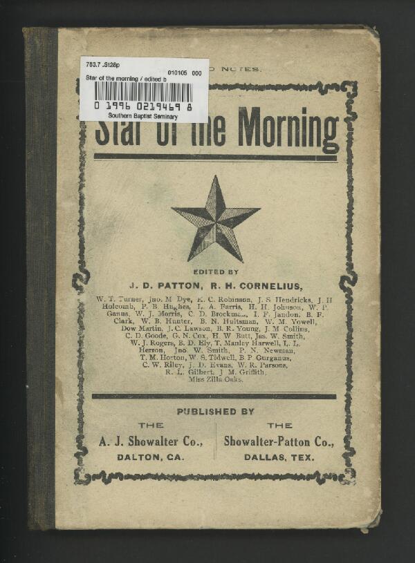 First page of Star of the Morning