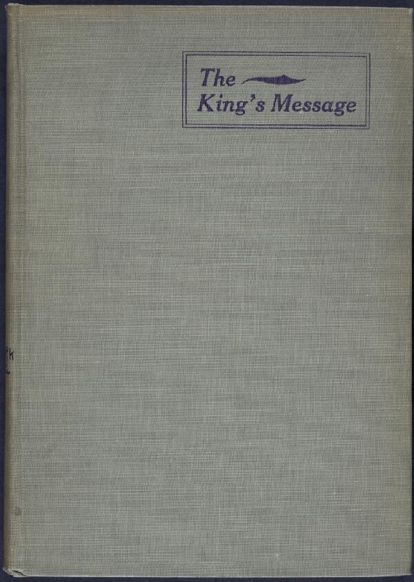 First page of The King's Message