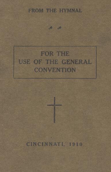 First page of Missionary Hymns from the Hymnal