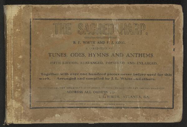 First page of The Sacred Harp