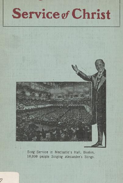 First page of Songs for the Service of Christ