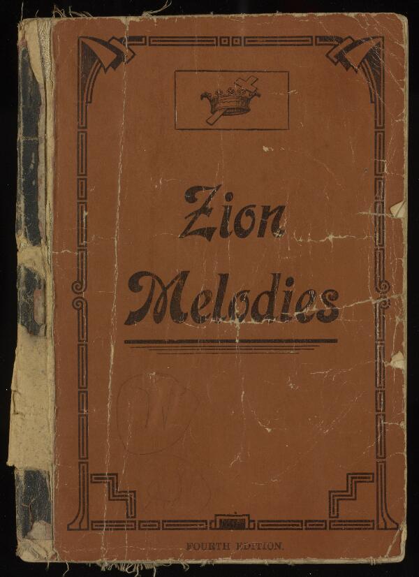 First page of Zion Melodies