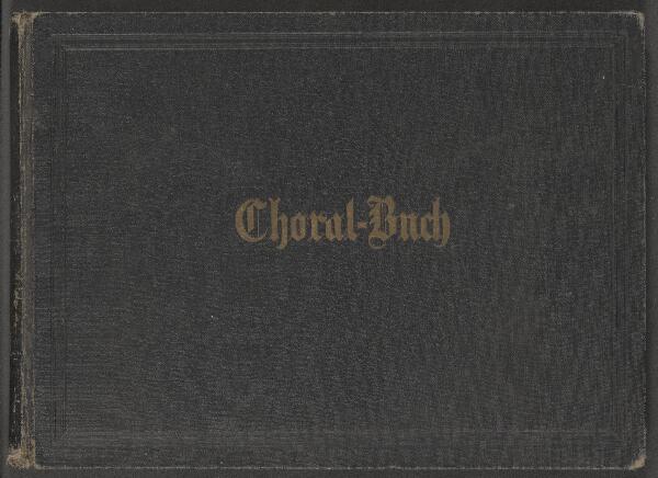 First page of Evang.-Lutherisches Choralbuch für Kirche und Haus