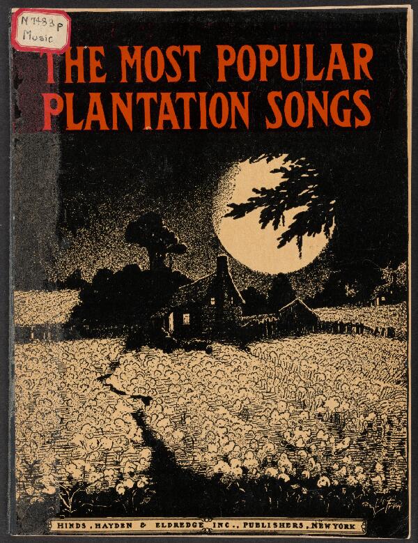 First page of The Most Popular Plantation Songs