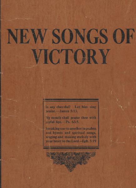 First page of New Songs of Victory