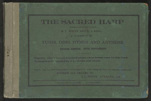 First page of The Sacred Harp