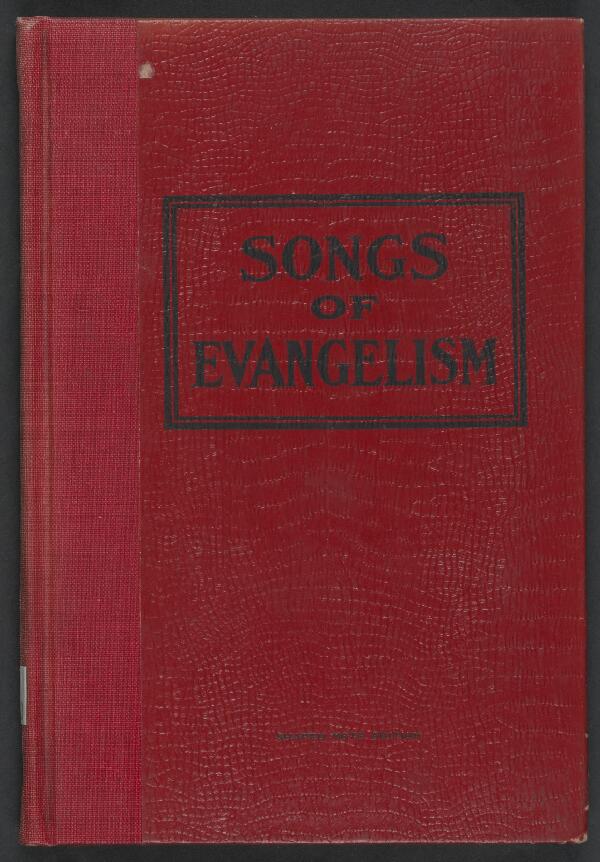First page of Songs of Evangelism