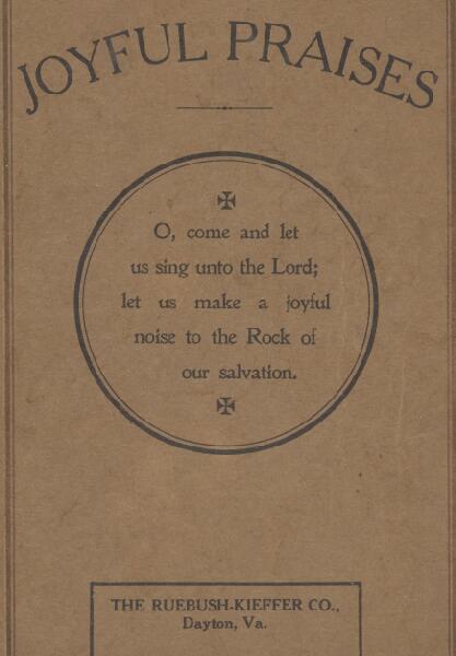 First page of Joyful Praises