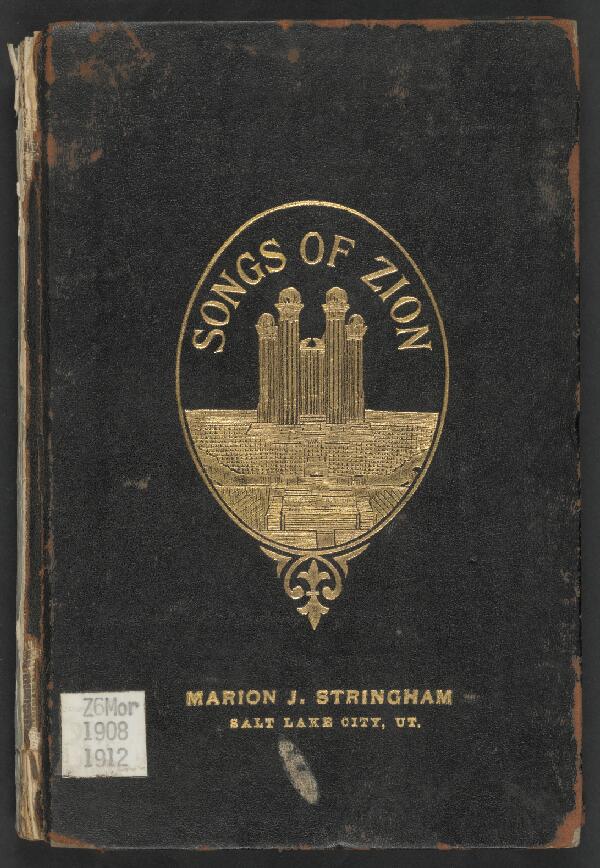 First page of The Songs of Zion