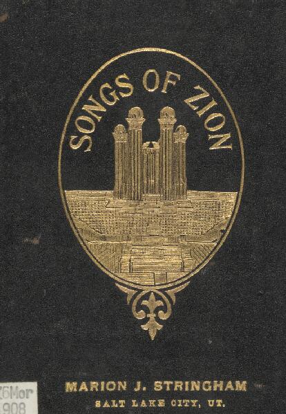 First page of The Songs of Zion