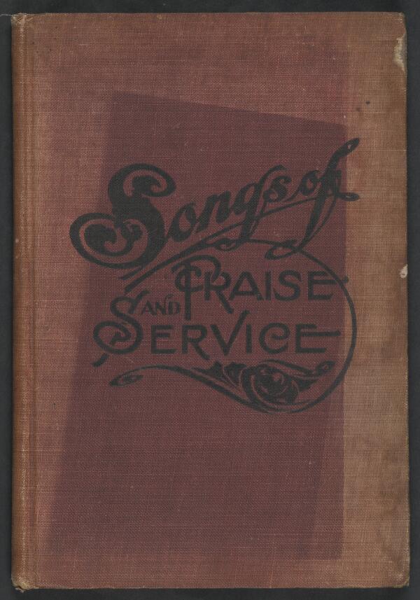 First page of Songs of Praise and Service