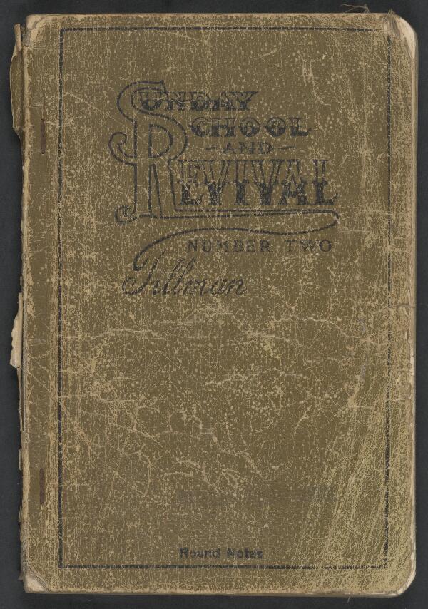 First page of Sunday-School and Revival Number Two