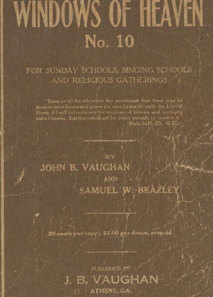 First page of Windows of Heaven No. 10