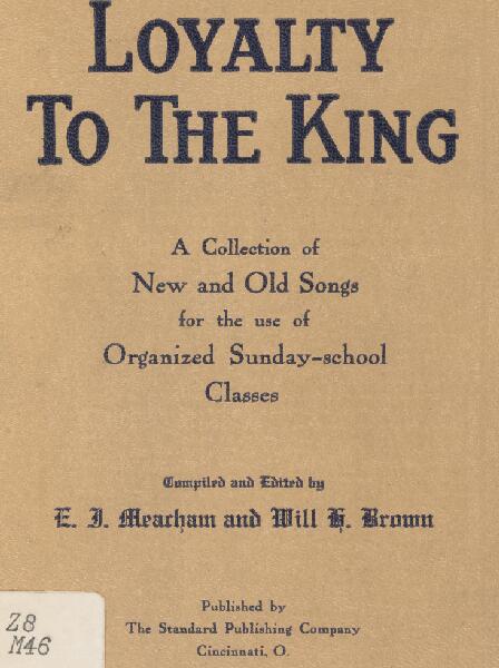 First page of Loyalty to the King