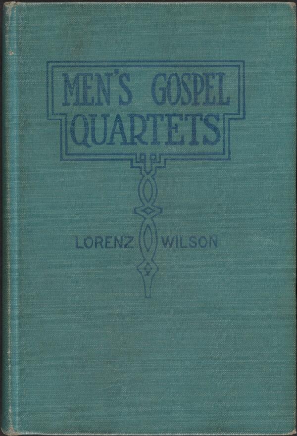 First page of Men's Gospel Quartets