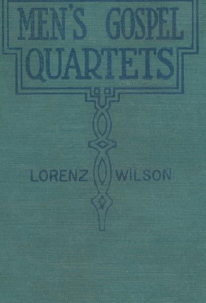 First page of Men's Gospel Quartets