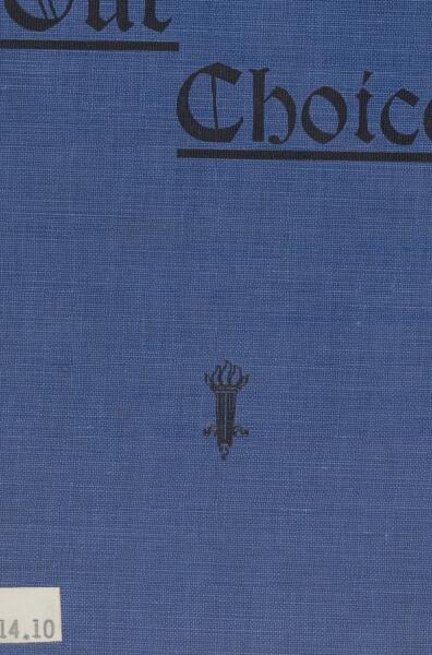 First page of Our Choice