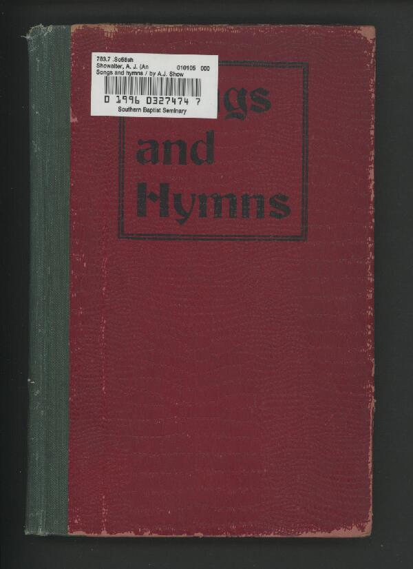 First page of Songs and Hymns