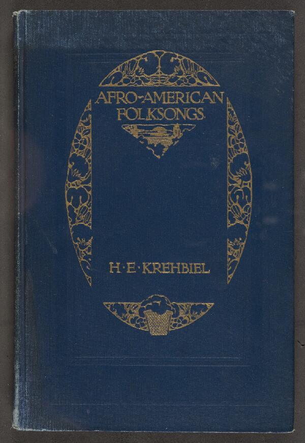 First page of Afro-American Folksongs