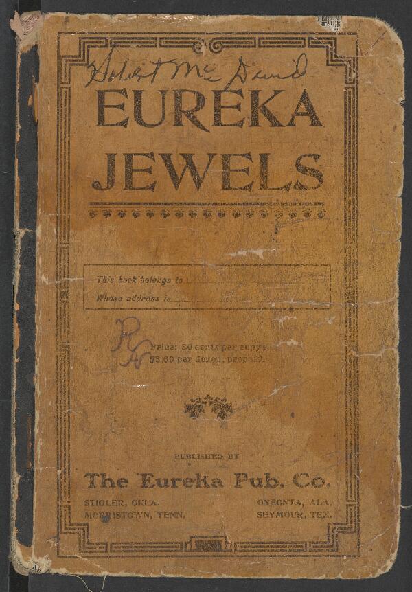 First page of Eureka Jewels