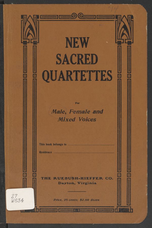 New Sacred Quartettes